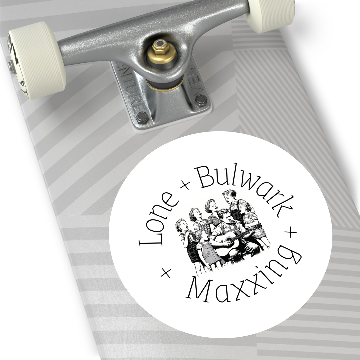 Sticker - Lone Bulwark Maxxing