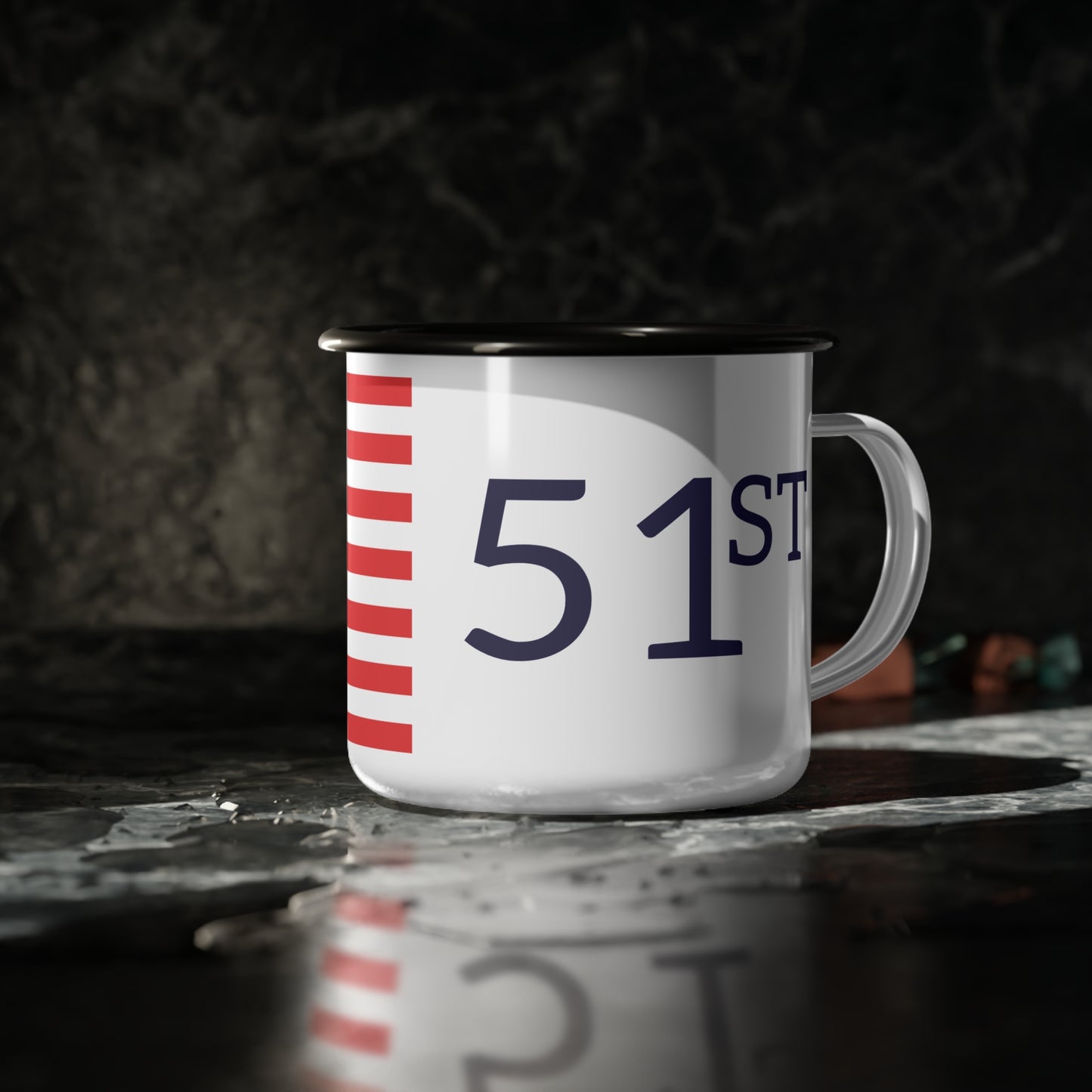 Cup (Enamel Mug) - 51st State