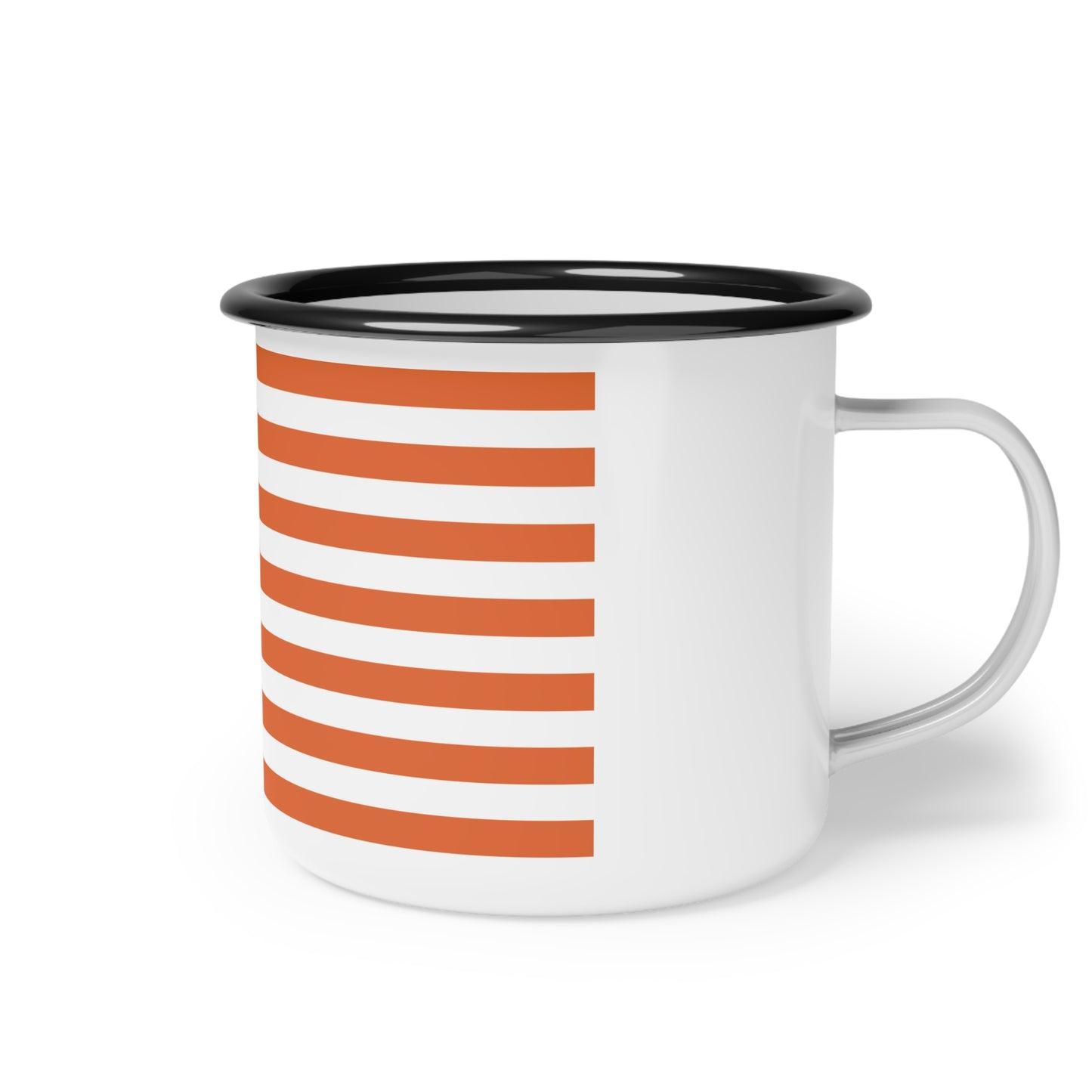 Cup (Enamel Mug) - WASP American Flag