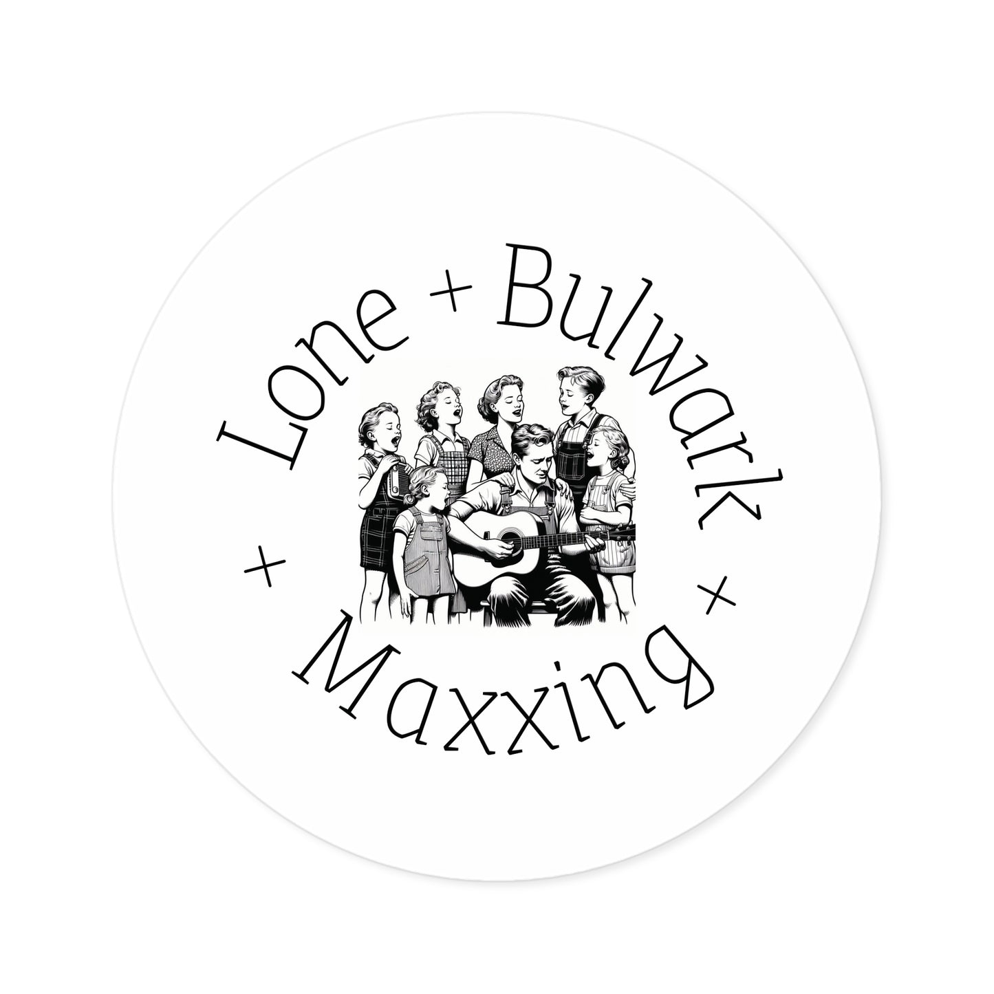 Sticker - Lone Bulwark Maxxing