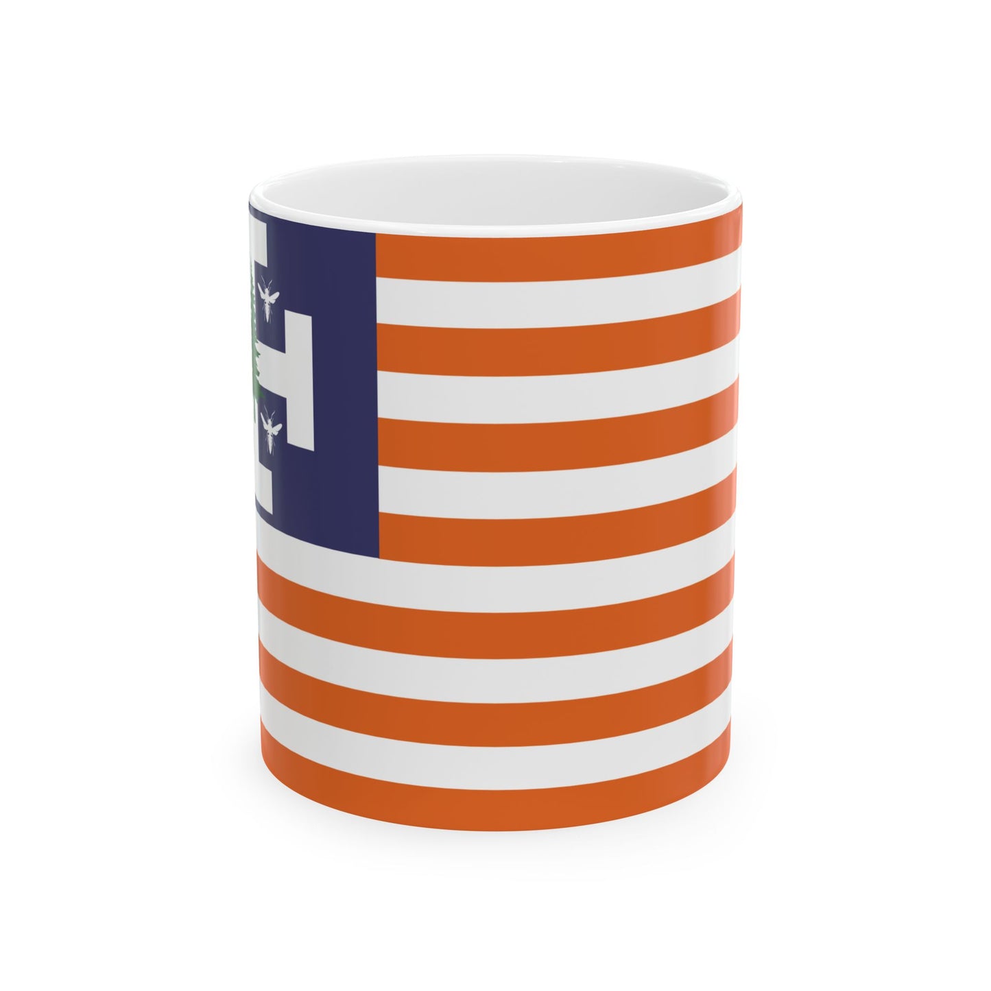 Cup (Ceramic Mug) - WASP American Flag