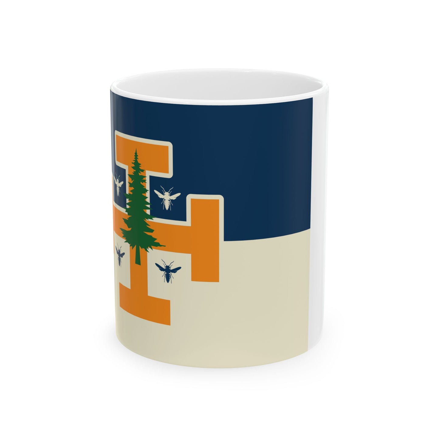 Cup (Ceramic Mug) - WASP Crusader Flag