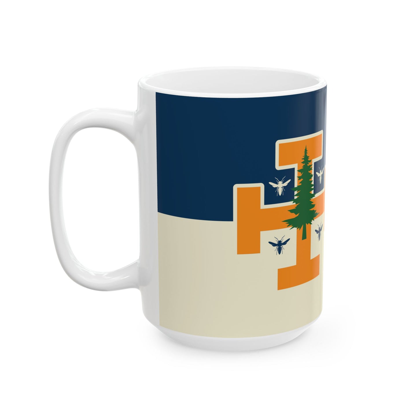 Cup (Ceramic Mug) - WASP Crusader Flag
