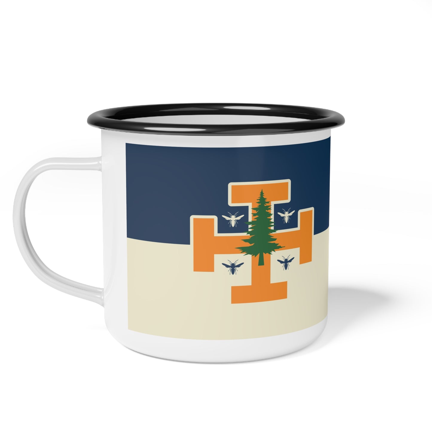 Cup (Enamel Mug) - WASP Crusader RETVRN