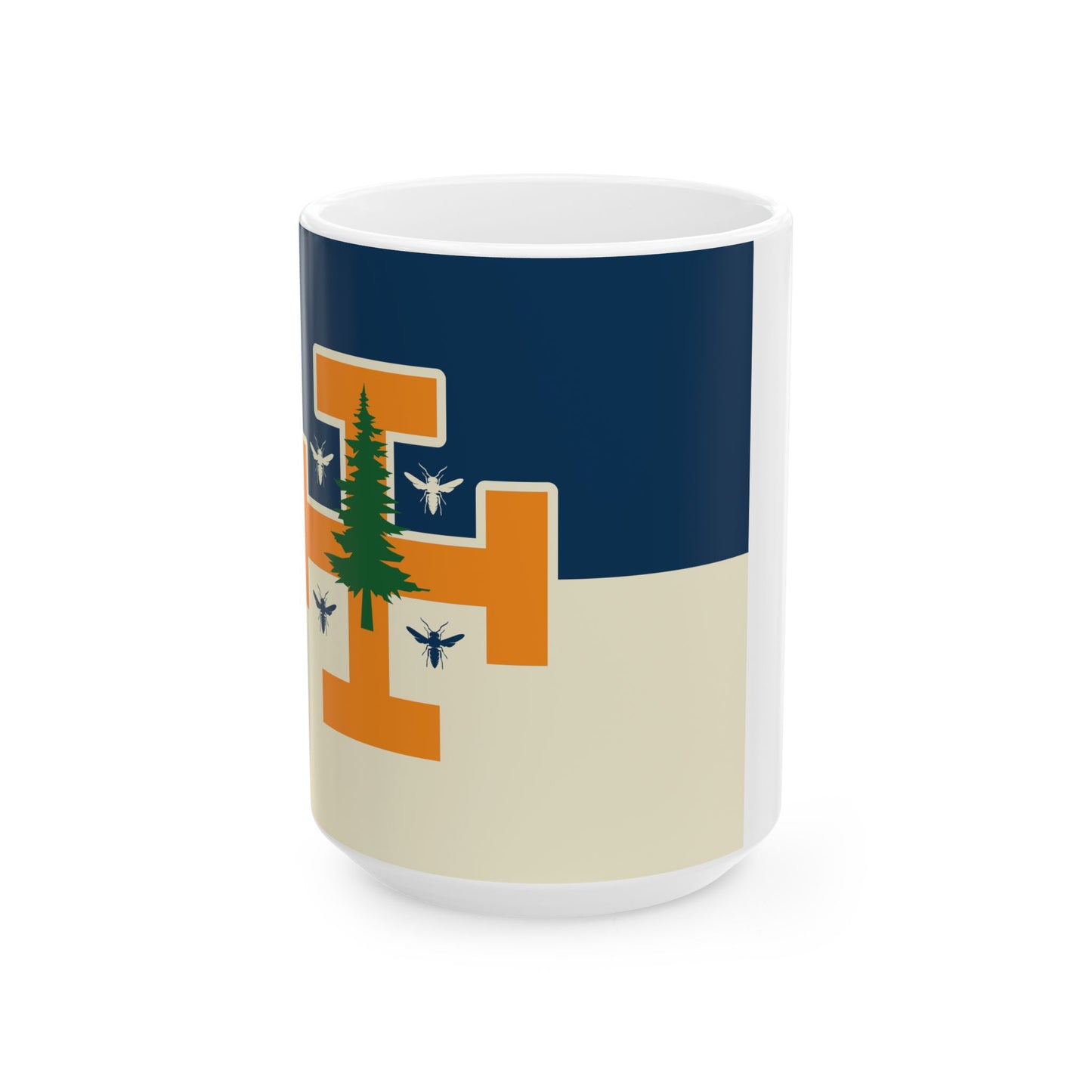 Cup (Ceramic Mug) - WASP Crusader Flag