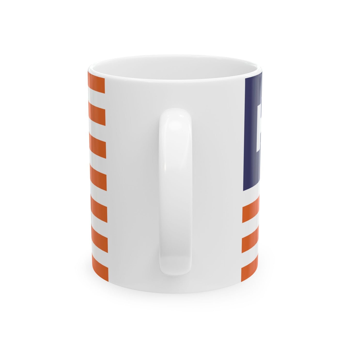 Cup (Ceramic Mug) - WASP American Flag