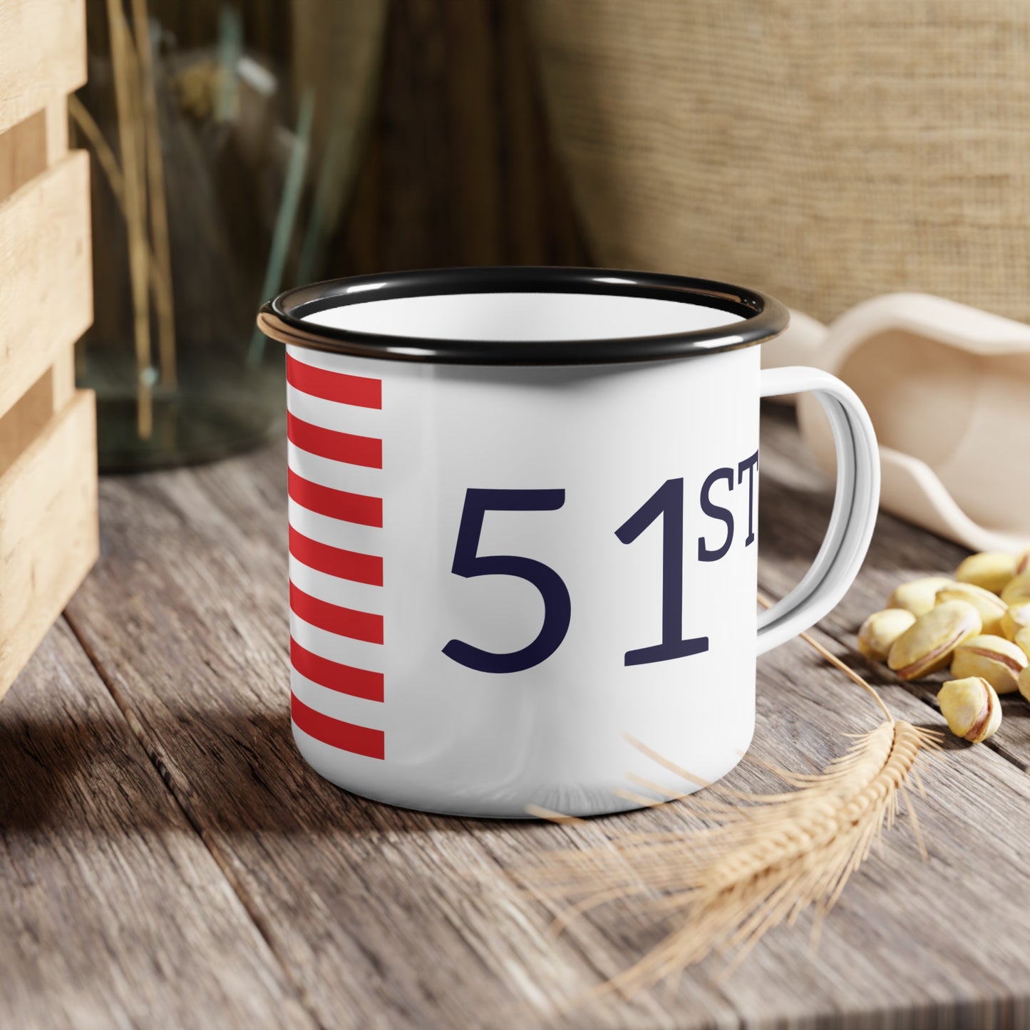 Cup (Enamel Mug) - 51st State